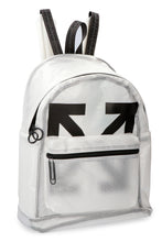 Load image into Gallery viewer, Logo detail PVC backpack

