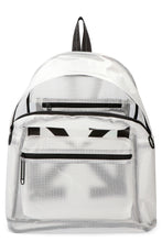 Load image into Gallery viewer, Logo detail PVC backpack
