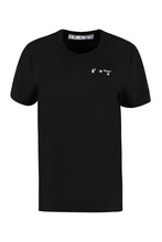 Load image into Gallery viewer, Crew-neck cotton T-shirt
