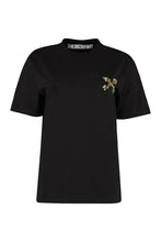 Load image into Gallery viewer, Embroidered cotton t-shirt
