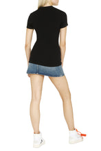 Load image into Gallery viewer, Ribbed cotton T-shirt
