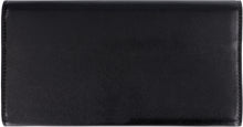 Load image into Gallery viewer, Leather flap-over Continental wallet
