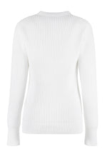 Load image into Gallery viewer, Cotton crew-neck sweater
