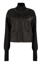 Load image into Gallery viewer, Re-Nylon and knit cardigan
