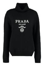 Load image into Gallery viewer, Wool and cachemire turtleneck pullover
