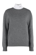 Load image into Gallery viewer, Wool and cachemire turtleneck pullover
