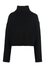 Load image into Gallery viewer, Turtleneck merino wool sweater
