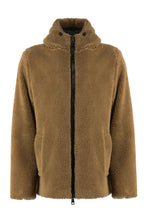 Load image into Gallery viewer, Faux fur bomber jacket
