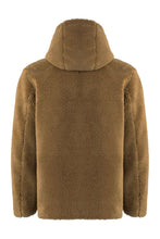 Load image into Gallery viewer, Faux fur bomber jacket
