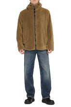 Load image into Gallery viewer, Faux fur bomber jacket
