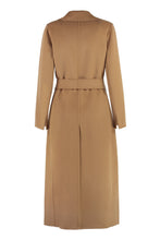 Load image into Gallery viewer, Paride double-breasted wool coat
