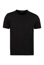 Load image into Gallery viewer, Viscose crew-neck T-shirt
