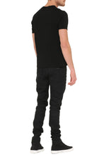 Load image into Gallery viewer, Viscose crew-neck T-shirt
