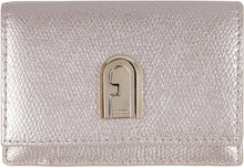 Load image into Gallery viewer, Furla 1927 small leather flap-over wallet

