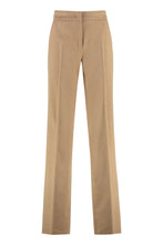 Load image into Gallery viewer, Pescia wool straight-leg trousers
