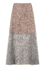 Load image into Gallery viewer, Embroidered tulle skirt

