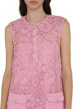 Load image into Gallery viewer, Macramé lace mini dress
