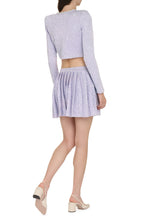 Load image into Gallery viewer, Cropped-length knitted cardigan
