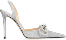 Load image into Gallery viewer, Pumps Embellished pointy-toe slingback pumps

