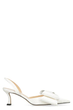 Load image into Gallery viewer, Satin slingback pumps
