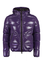 Load image into Gallery viewer, Hooded shiny down jacket
