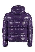 Load image into Gallery viewer, Hooded shiny down jacket
