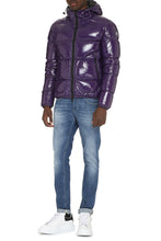 Load image into Gallery viewer, Hooded shiny down jacket
