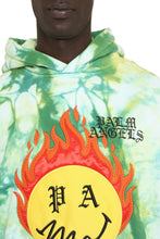 Load image into Gallery viewer, Cotton hoodie with embroidered logo patch
