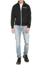 Load image into Gallery viewer, Contrasting stripes full-zip jacket
