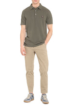 Load image into Gallery viewer, Hugh cotton-piqué polo shirt
