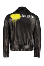 Load image into Gallery viewer, Belted leather jacket
