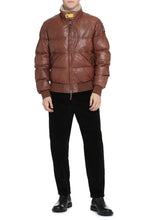 Load image into Gallery viewer, Lambskin bomber jacket
