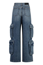 Load image into Gallery viewer, Cargo baggy jeans
