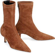 Load image into Gallery viewer, Suede ankle boots
