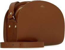 Load image into Gallery viewer, Demi-Lune leather crossbody bag
