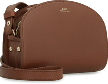 Load image into Gallery viewer, Demi-Lune mini leather crossbody bag
