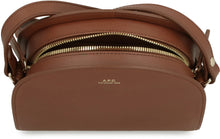Load image into Gallery viewer, Demi-Lune mini leather crossbody bag
