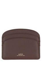 Load image into Gallery viewer, Demi Lune leather card holder
