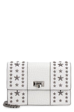 Load image into Gallery viewer, Pyxis croco-print leather clutch
