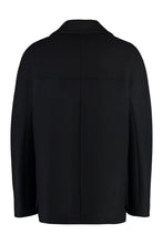 Load image into Gallery viewer, Double-breasted virgin wool coat

