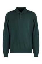 Load image into Gallery viewer, Knitted wool polo shirt
