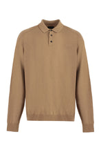 Load image into Gallery viewer, Knitted wool polo shirt
