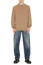 Load image into Gallery viewer, Knitted wool polo shirt
