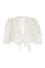 Load image into Gallery viewer, Lace cropped top
