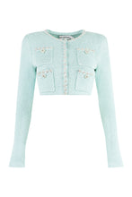 Load image into Gallery viewer, Sequin knit cardigan
