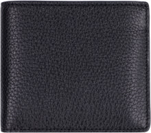 Load image into Gallery viewer, Leather flap-over wallet
