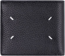 Load image into Gallery viewer, Leather flap-over wallet
