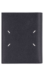 Load image into Gallery viewer, Leather flap-over wallet
