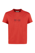 Load image into Gallery viewer, Cotton crew-neck T-shirt
