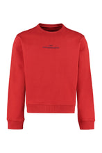 Load image into Gallery viewer, Logo detail cotton sweatshirt
